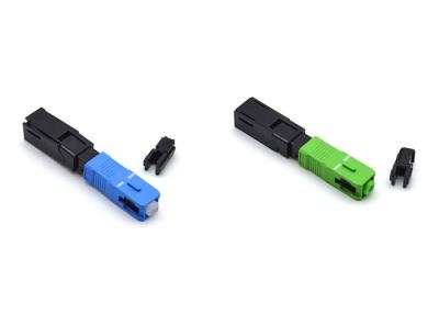 China SC Fiber Optic Connector For FTTH Drop Cable 4mm Fiber Optic Cable Connector for sale