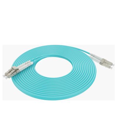 China Customized Length Fiber Optic Patch Cord Mini SC APC Waterproof Connector Black for sale