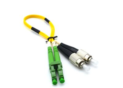 China Duplex Patch Cord Fiber Optic Cable Patch Cord LSZH FTTH 0.9mm / 2.0mm / 3.0mm for sale