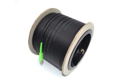 Chine Câble plat G657A SC/APC de FTTh de tresse de fibre optique de pullover de veste de LSZH unimodal à vendre