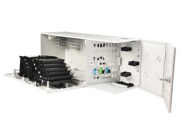 China Mulit - Function Fiber Distribution Cabinet Fiber 48 Core Wall Mount Optic Hub Box for sale