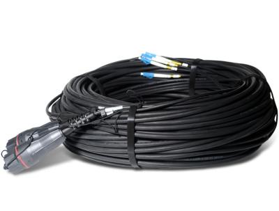 China DLC RRU Duplex LC Fullaxs Connector Fiber Optic Patch Cord for sale