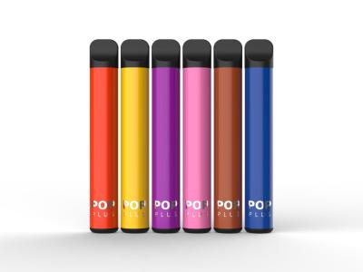 Chine Newest 500puffs POP PLUS Disposable Electronic Cigarette 400mAh with Shiny Bright plating color à vendre