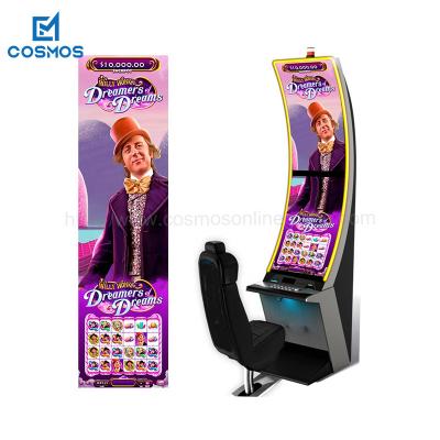 China 92 Inch Screen Slot Game Machine Standard 36/10 Pin Willy Wonka Dreamers Us Plug Type for sale