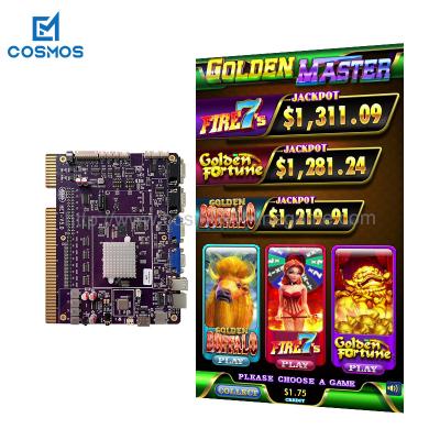 China Linking Single Play cattle 5 In 1 Slot Machine Board Double Screen for sale