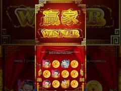 Curved Screen Super 88 Fortunes Slot Machine Board Winning