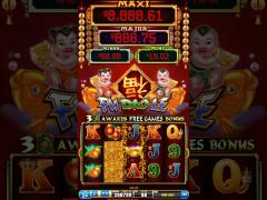Customize Vertical Slot Machine Board , Red Letter OEM Casino Game Board