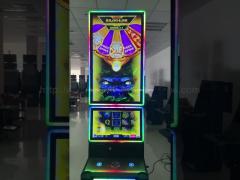 New 23.6 + 43 Inch Straight Touch Screen Slot Game Machine