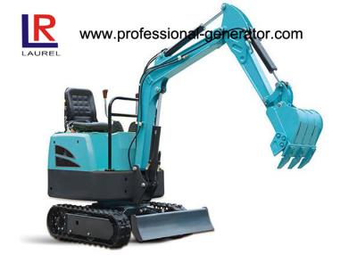 China Flexible Movement 16MPa Rubber 7.4kw Mini Crawler Excavator for sale