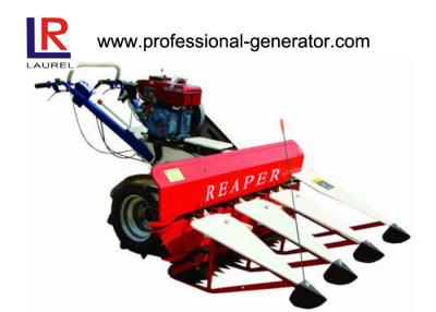 China FleGear Drive 5.15kw 8HP Agriculture Harvester Reaper / Rice Harvesting Machine for sale