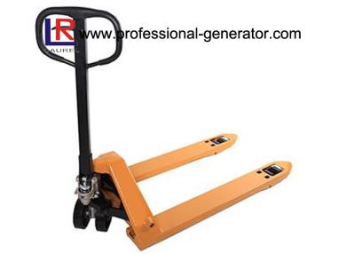China 3000kg 1.15m Long Warehouse Transport Equipment Manual Pallet Truck With AC Pump for sale