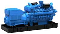 Quality YC12VCG-1000N5LC YuChai Generator Set Natural gas generator 1000kw for sale