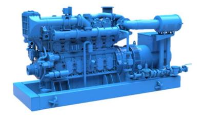 China YC6CG-400N5LC 400 kW gerador de gás natural Set YuChai à venda