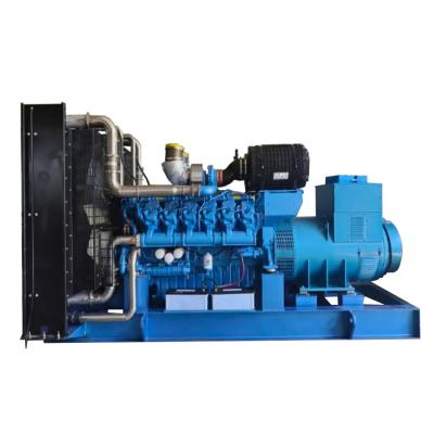China 6M33D1680E310 1400KW 1750KVA Weichai Natural Gas Generator for sale