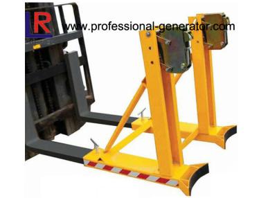 China CE Warehouse Material Handling Equipment Single Drum Grab Forklift Attachment 360 * 2 Capacity for sale