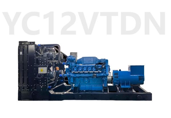 Quality YC12VTDG-800N5LC 800kw YuChai Genset Gas Engine for sale