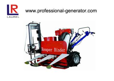 China 8HP Wheat Reaper Binder Mini Wheat Reaper Binder with 180 water cooling diesel engine for sale