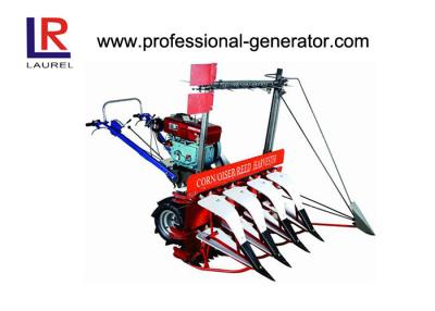 China 7HP Walk-behind Tractor Agriculture Farm Machinery Mounted 5.15 kw Mini Corn Harvester for sale