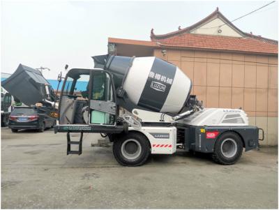 China Mechanical Drum Bottom Lifting 3.5 Cbm Mobile Concrete Mixer Truck for sale