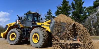 China Yellow 3580mm 285hp 1600rpm Frond End Wheel Loader for sale