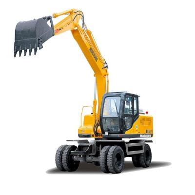 China Digging Reach 7200mm 13 Ton 0.4m3 Wheel Excavator for sale