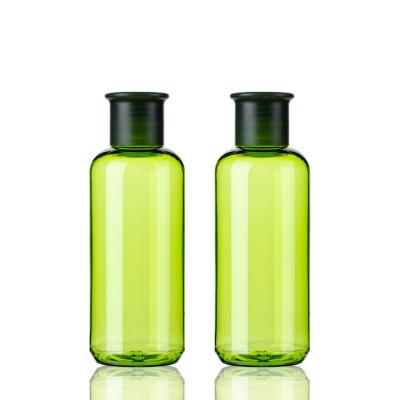 China 200ML Eco-que empaqueta las botellas cosméticas plásticas de R-PET para el agua emoliente en venta