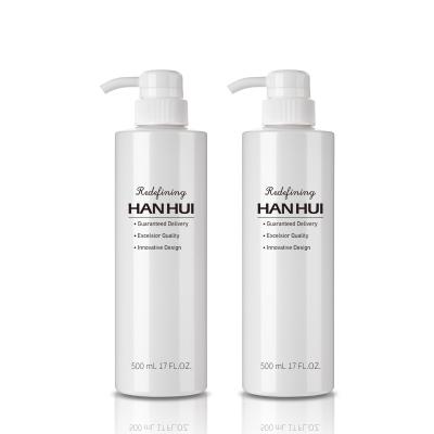 China Botella plástica de Eco de los envases blancos del cuidado del cabello 500ml que empaqueta para el acondicionador de pelo en venta