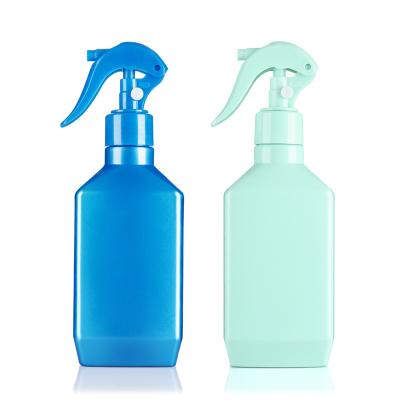 China Blue 10 Oz 300ml Plastic Spray Bottles  Solid Color Non Toxic PET PCR Packaging for sale