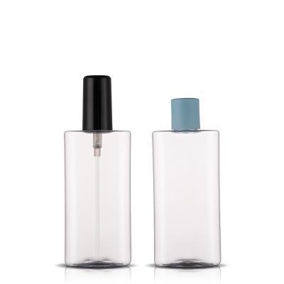 China 125ML Clear Plastic Cosmetic Bottles Essence Water Mini Empty Plastic Bottles for sale