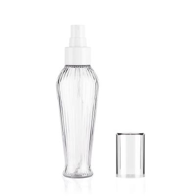 China Recycle Plastic Perfume Bottle 100ml Free Sample Custom Color for sale