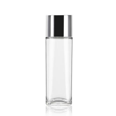 China Durable PET Heavy Wall Bottles 100ML Clear PET Cosmetic Bottles With Cap for sale