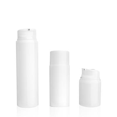 China PP Plastic Airless Pump Bottles 100ML 80ML 50ML 30ML Color Customized for sale