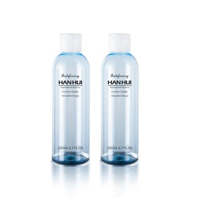 China Eco-vriendelijke cosmetische plastic flessen verpakking 200 ml met flip top cap Te koop