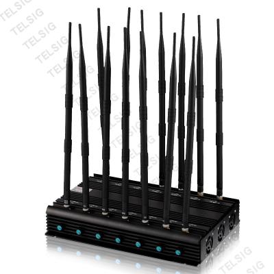 China High Power Drone Phone Wifi Signal Jammer For Prison Security for sale