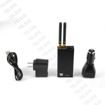 China Anti Tracking Pocket Cell Phone Jammer , Car Gps Blocker With Cigar Lighter Charger for sale
