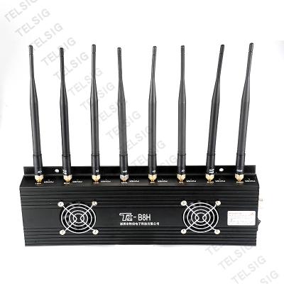 China Powerful Car Gps Jammer For Wifi / CDMA / GSM 5 - 20 Meter Jamming Range for sale