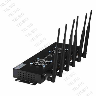 China Fixed 24hs Radio Jamming Device , Stable Signal Blocking Cell Phone Signal Blocker Jammer for sale