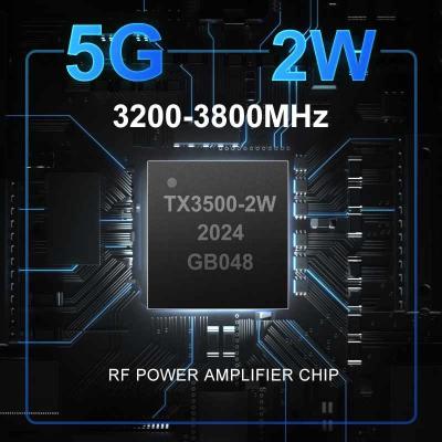 中国 5V RFの電力増幅器5G無線コミュニケーションのためのMMIC 3.2から3.8 GHz 販売のため
