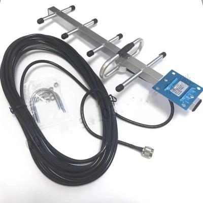 China 5 Unit Antenna Cell Phone Booster Parts For Outdoor 2G / 3G / 4G LTE With 10m Wire for sale