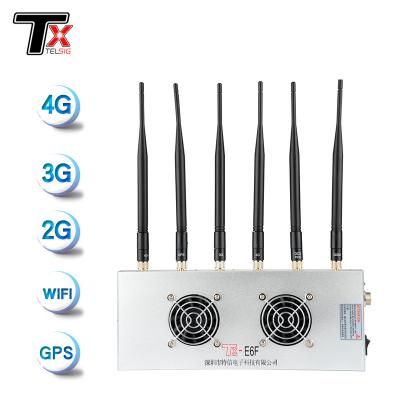 China Six Channel Mobile Phone Signal Jammer For Conference Rooms for sale