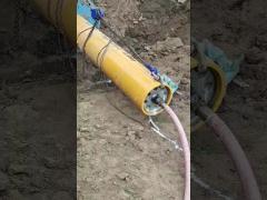 Rammer pipe hammer construction video