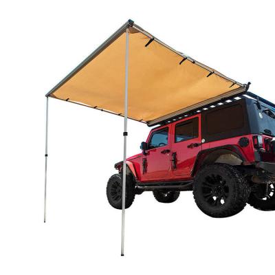 China 0.22M2 Camper Roof Side Outdoor Car Tent Retractable Gazebo Tent  PU4000 210D Oxford for sale