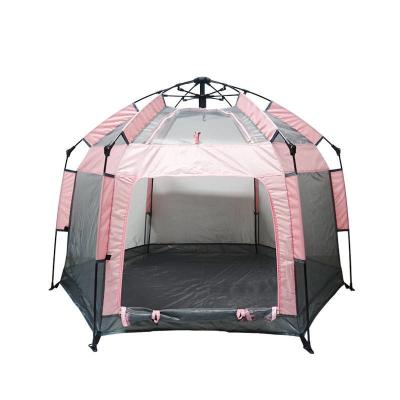China Trigone Outdoor Portable Kids Pop Up Childs Camping Play Tent For Garden for sale