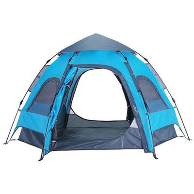 China 3 Persons Instant Open Outdoor Camping Tent Double Layer Waterproof 3 To 4 Persons for sale