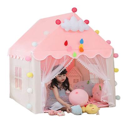 China 40CM Hexagonal Outdoor Camping Tent Pink Princess Castle Playhouse Outdoor ODM for sale
