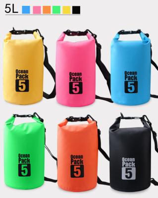 China Outdoor 10L Dry Backpack Waterproof 20l Dry Bag Backpack 500D PVC for sale