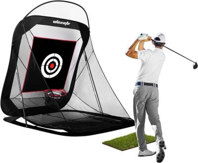 China 275mm Portable Practice Golf Net Target Sheet Outdoor Sports Products Automatic Ball for sale