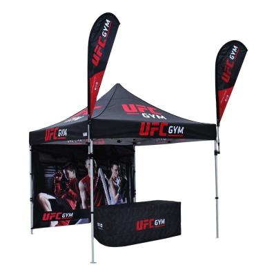 China 300D 420D Polyester Outdoor Event Tent Aluminium Frame Trade Show Pop Up Exhibition Tent for sale