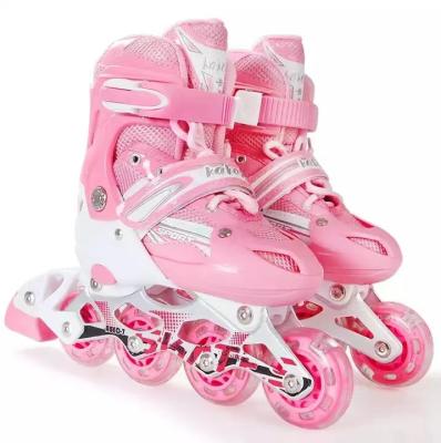 China XL XS Size PP PU Adjustable Quad Skates Single Double Row Roller Skates for sale