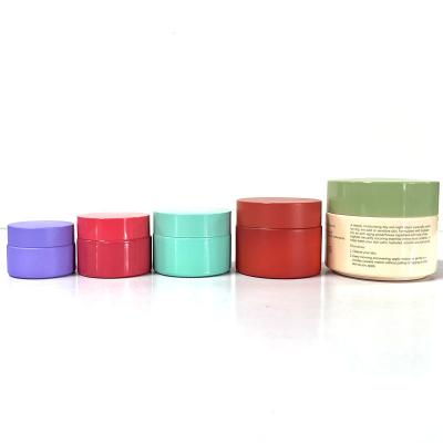 China Amber Glass Jar 50ml For Cosmetic Face Cream Packaging for sale